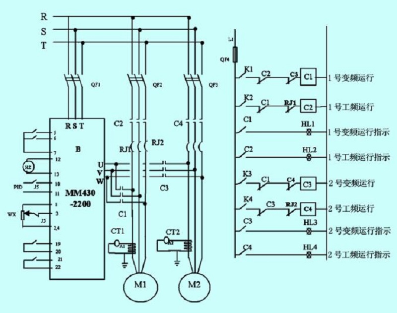客房控制系統接線圖(圖2)