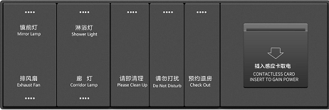 智慧客房控制系統的功能(圖1) 智慧客房控制系統的功能(圖1)